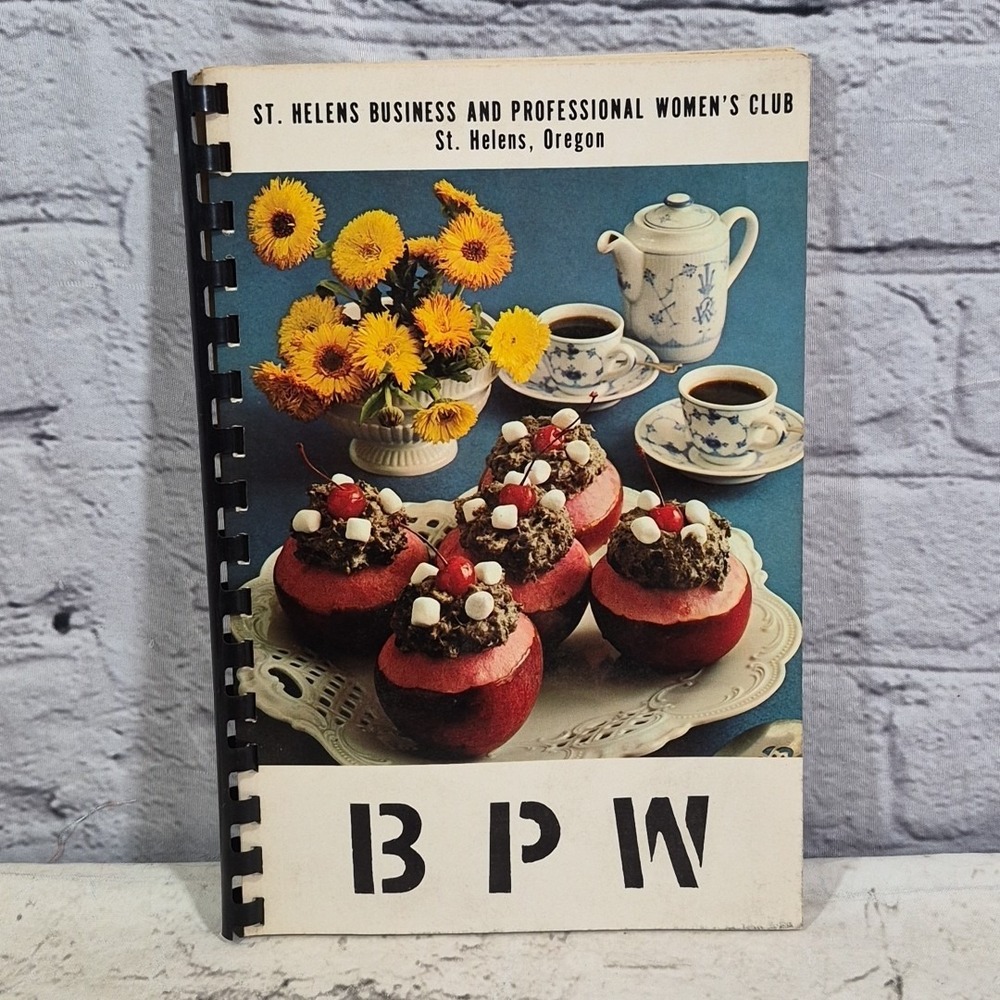 Community Vintage Cookbook St Helens Business Professional Women's Club